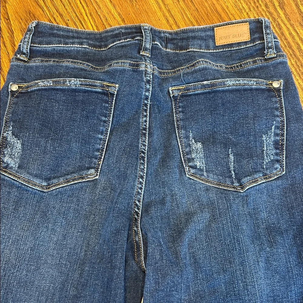 Judy Blue Slim Bootcut Fit High Rise Jeans JB88290 Size 7/28 - Picture 6 of 9